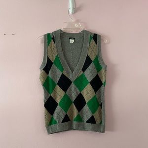 J- Crew sweater vest